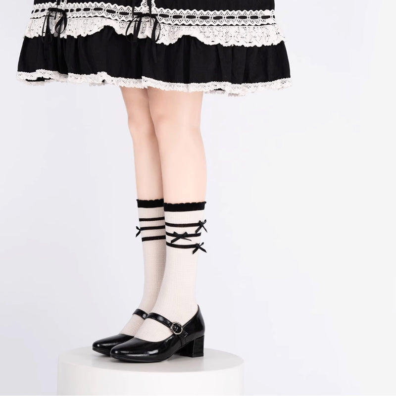 Black Daily Mary Jane Pumps[2025年6月中旬-7月中旬発送予定]