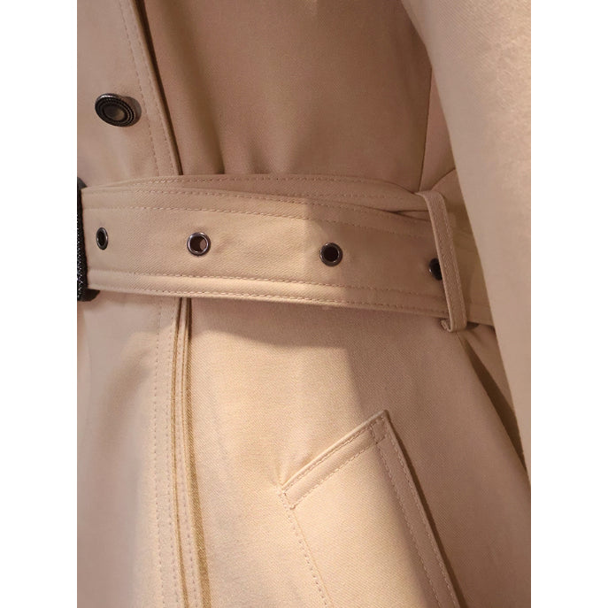 公爵貴族のロングトレンチコート - Beige[2025年11月中旬-12月中旬発送予定]