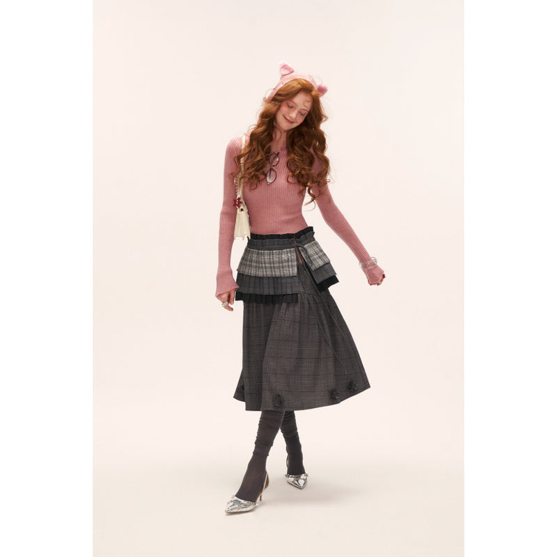 Cat Ear Hood Knit Sweater