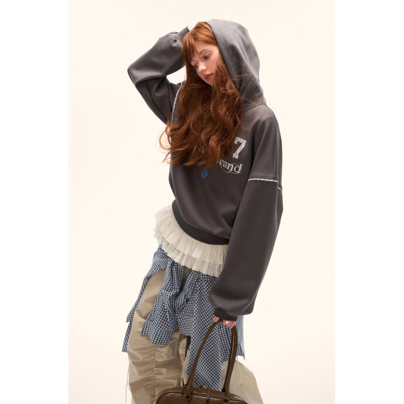 American Retro Casual Hoodie