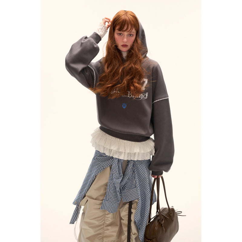 American Retro Casual Hoodie