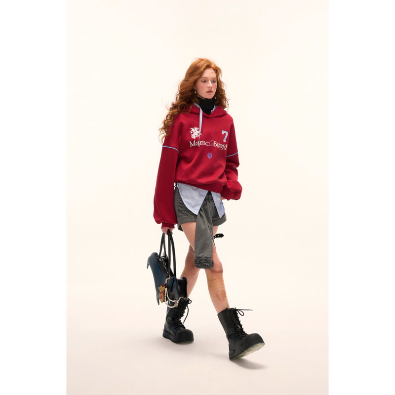 American Retro Casual Hoodie