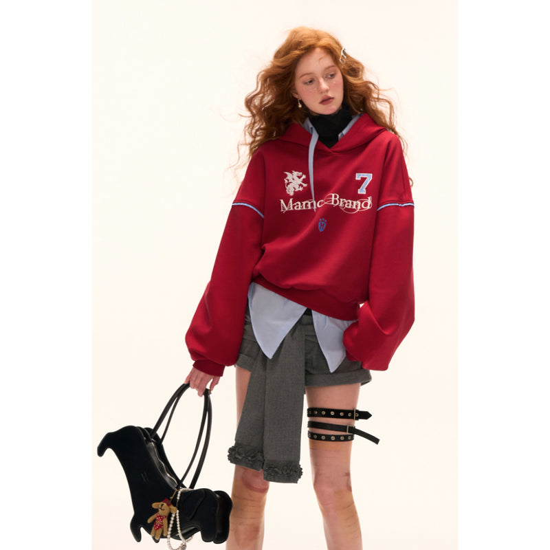 American Retro Casual Hoodie