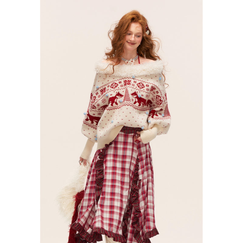 Fair Isle Knit Sweater