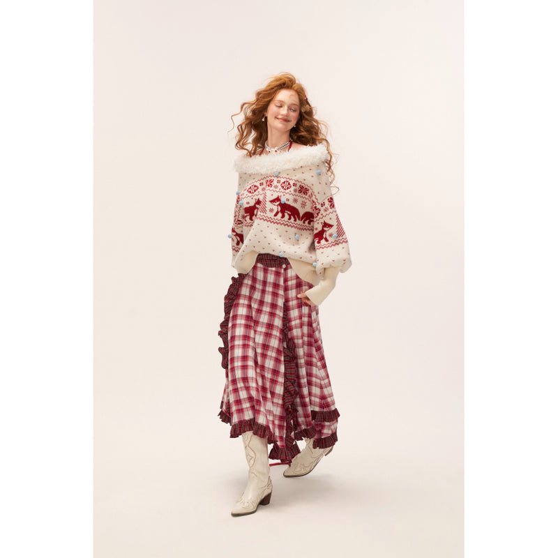 Fair Isle Knit Sweater