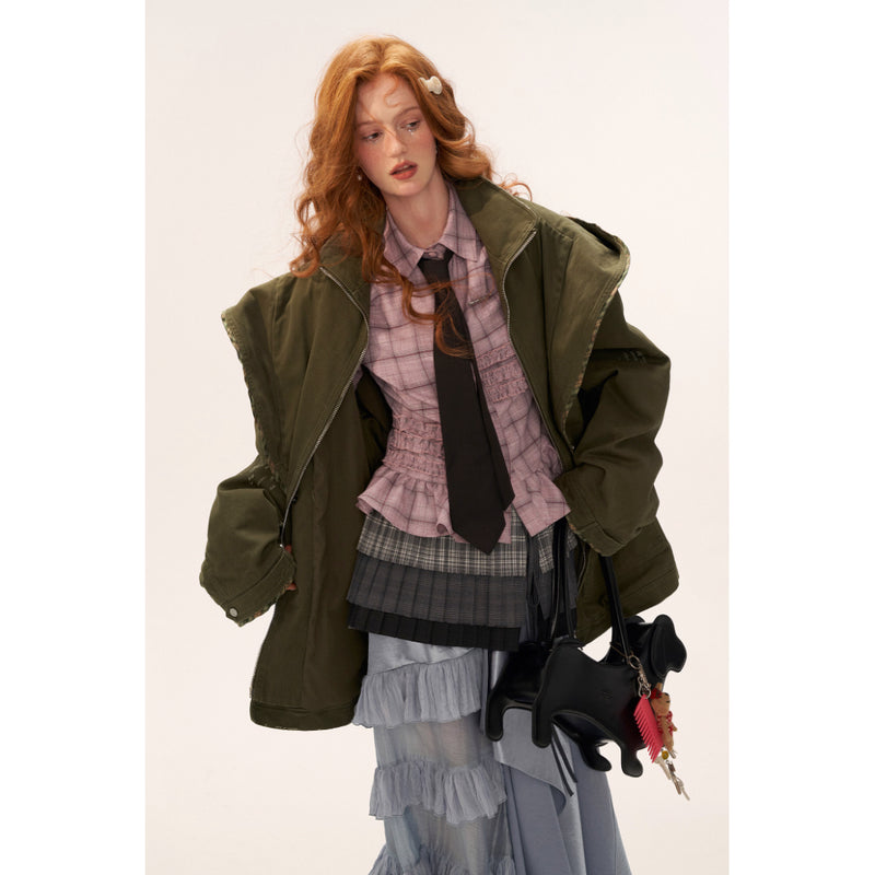 Vintage Distressed Work Jacket