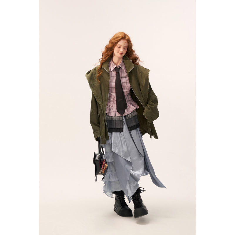 Vintage Distressed Work Jacket