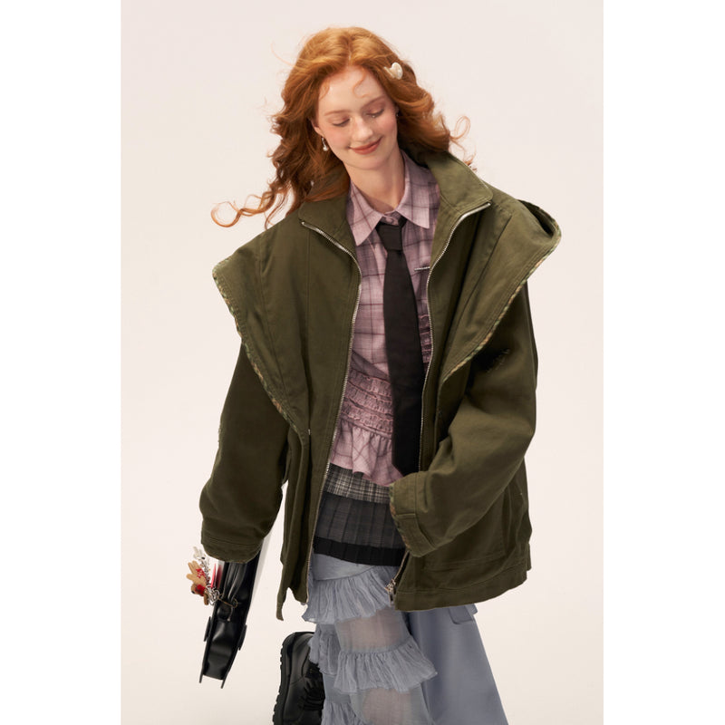 Vintage Distressed Work Jacket