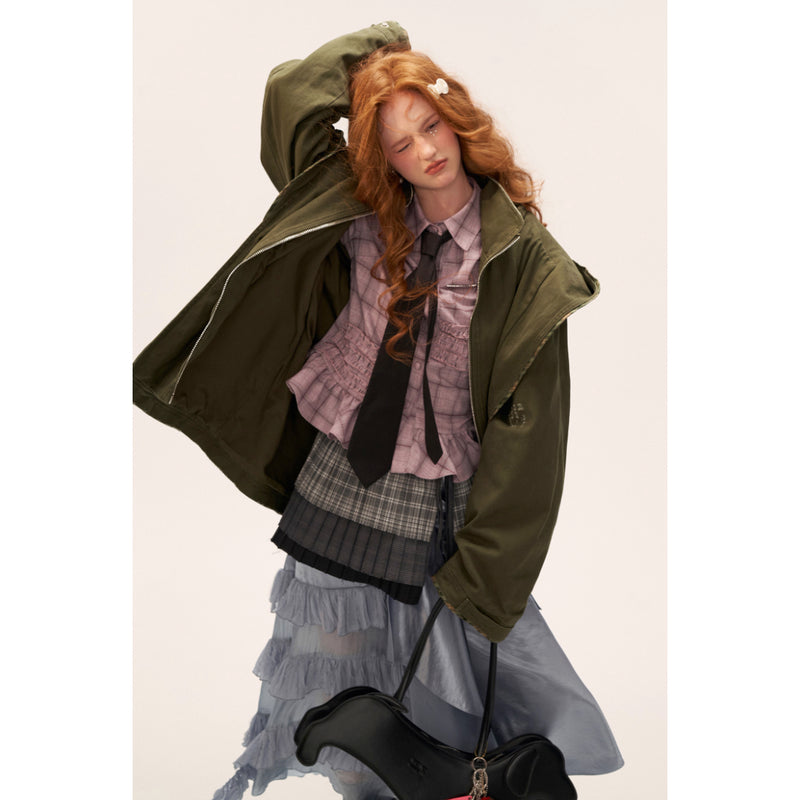 Vintage Distressed Work Jacket