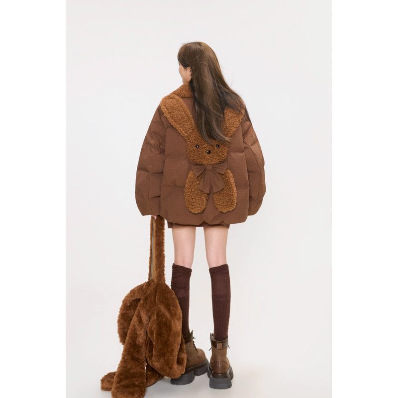 うさぎさんのダウンジャケット