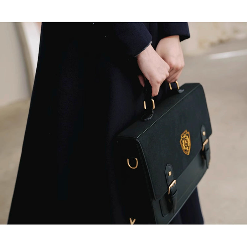 銀幕の貴婦人のクラシカルウールロングコート