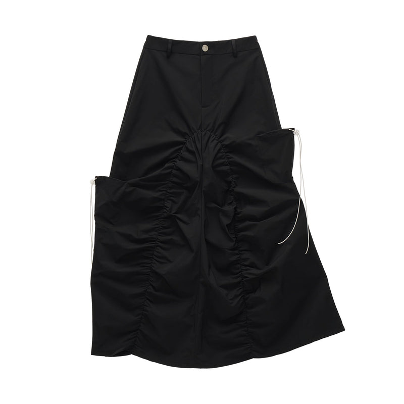 Asymmetrical Casual Long Skirt