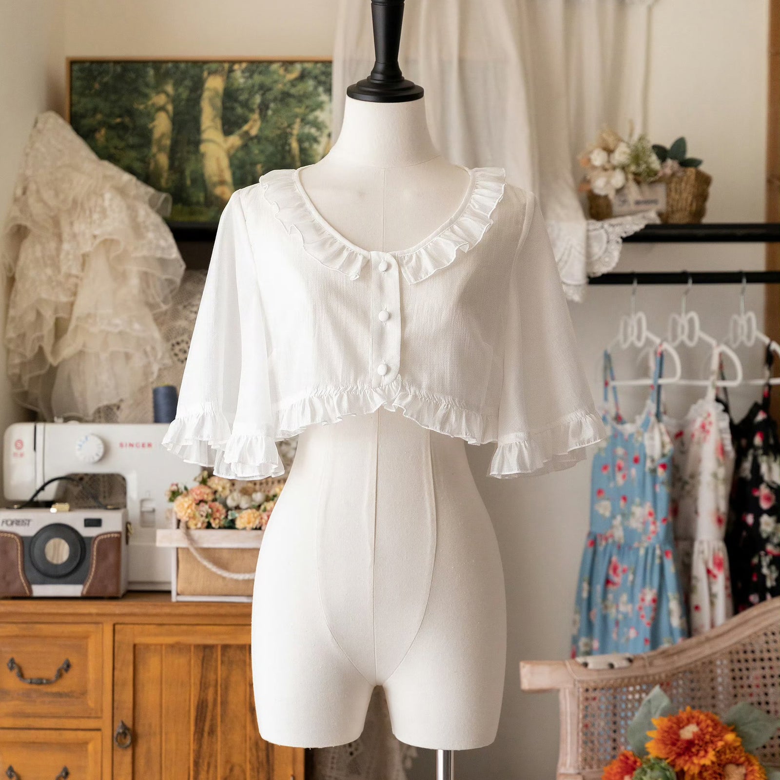 新品⭐️英国のお嬢様フリルボレロ⭐️2点セット 英国のお嬢様