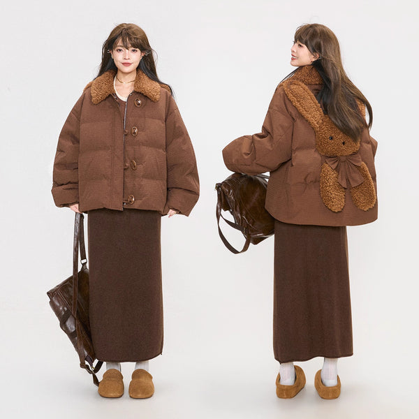 うさぎさんのダウンジャケット