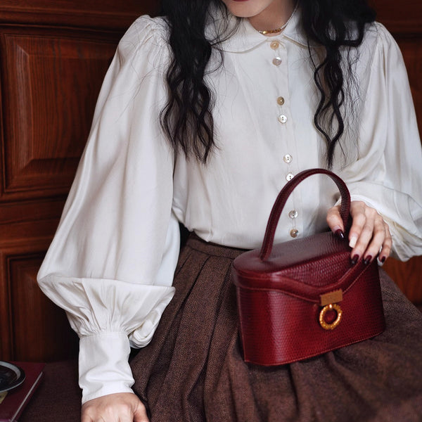 銀幕の貴婦人フレンチレトロブラウス