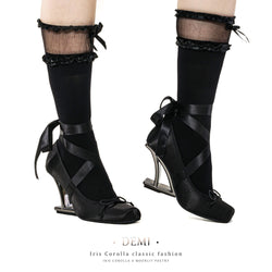 Demi Pointe High Heel Pumps - Black[2025年1月下旬-2月中旬発送予定]