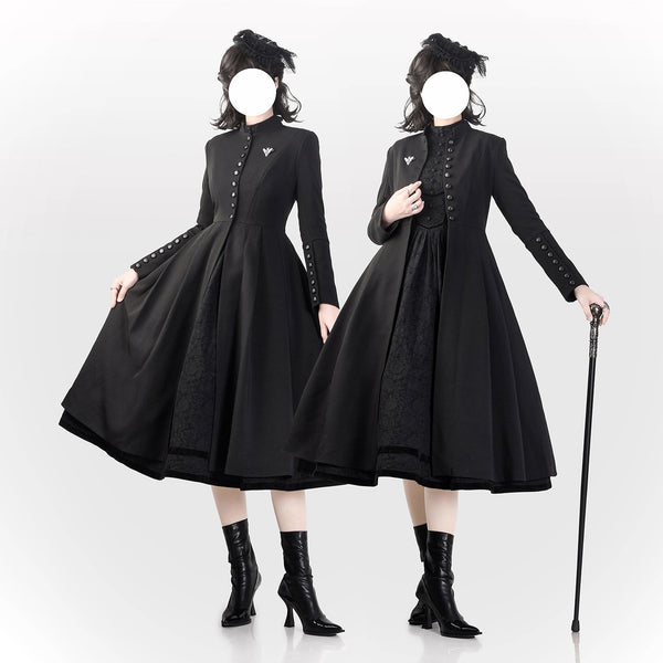 召使いのお嬢様のクラシカルロングコート[2026年3月上旬-3月下旬発送予定]