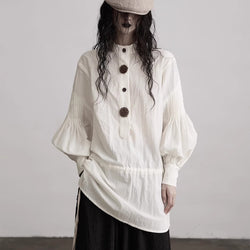 Antique White Classical Blouse