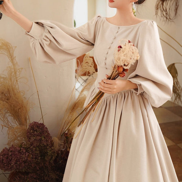 銀幕の貴婦人のクラシカルワンピース