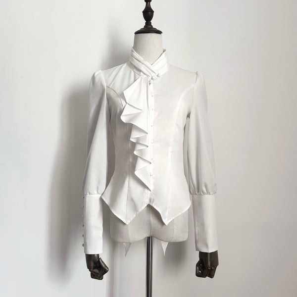 王侯貴族のゴシックブラウス[2026年3月上旬-4月上旬発送予定]