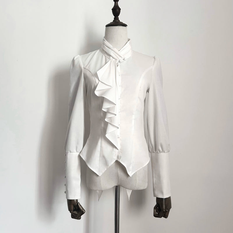 王侯貴族のゴシックブラウス[2026年3月上旬-4月上旬発送予定]