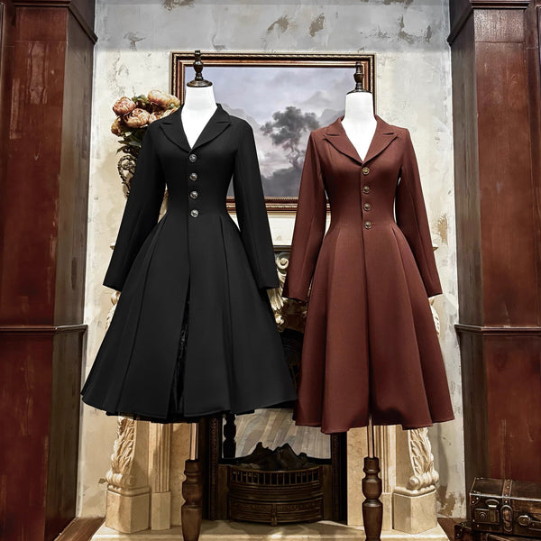 英国令嬢のクラシカルテーラードコート[2026年1月下旬-2月下旬発送予定]