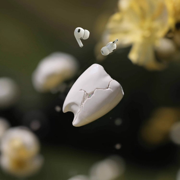 Cracked Teeth AirPods Case