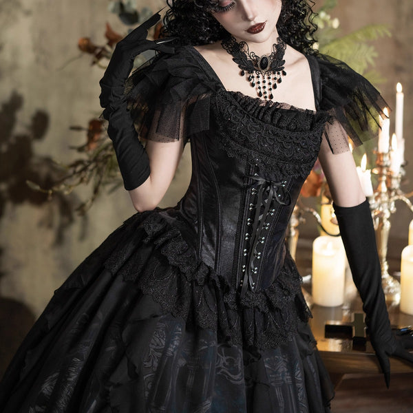 暗黒令嬢のコルセットトップス[2026年2月中旬-3月中旬発送予定]