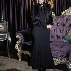 黒のお嬢様のマーメイドワンピース – ManusMachina