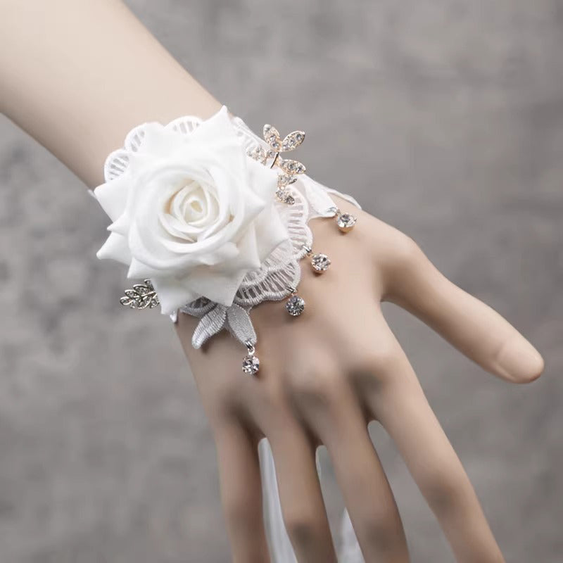 白薔薇の腕飾り – ManusMachina 腕飾り