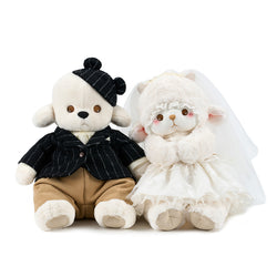 Baby Dog and Baby Sheep Stuffed Animal