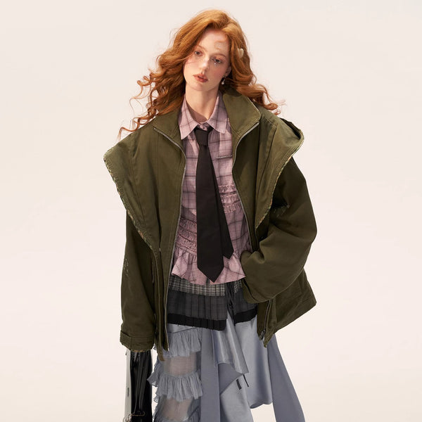 Vintage Distressed Work Jacket