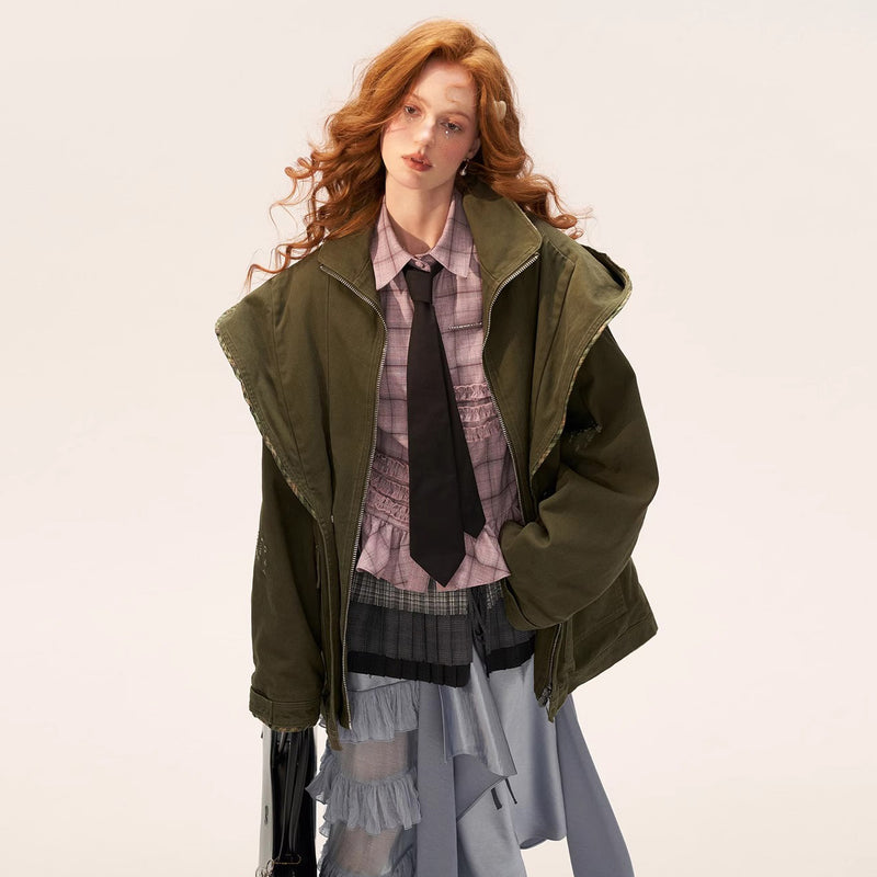 Vintage Distressed Work Jacket