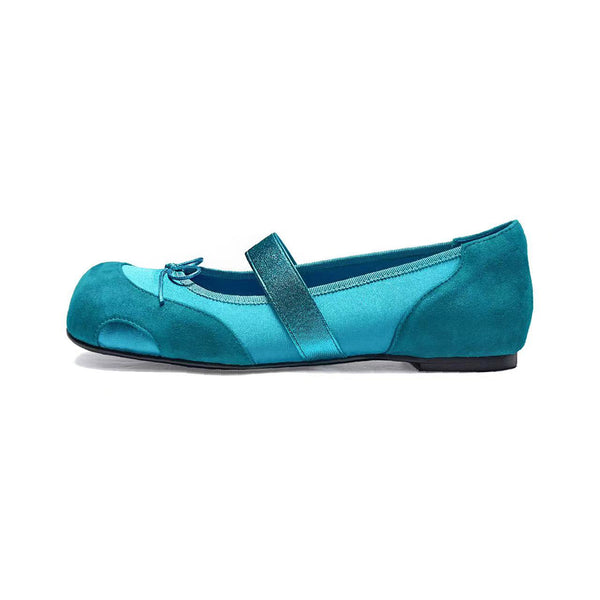 Turquoise Ballet Shoes