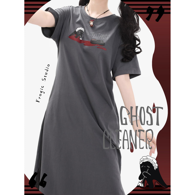 Cleaning Ghost T-shirt