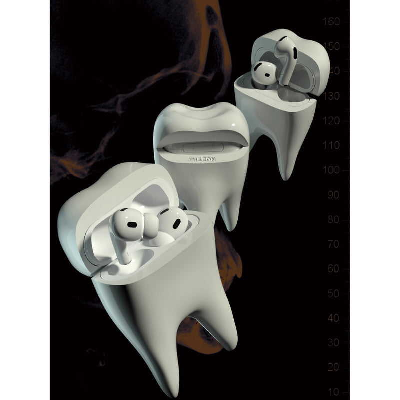 White Teeth AirPods Case