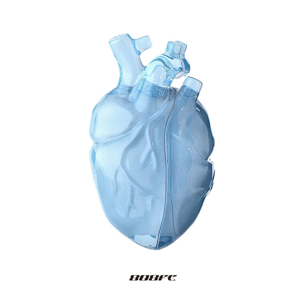 Heart AirPods Case - Light Blue