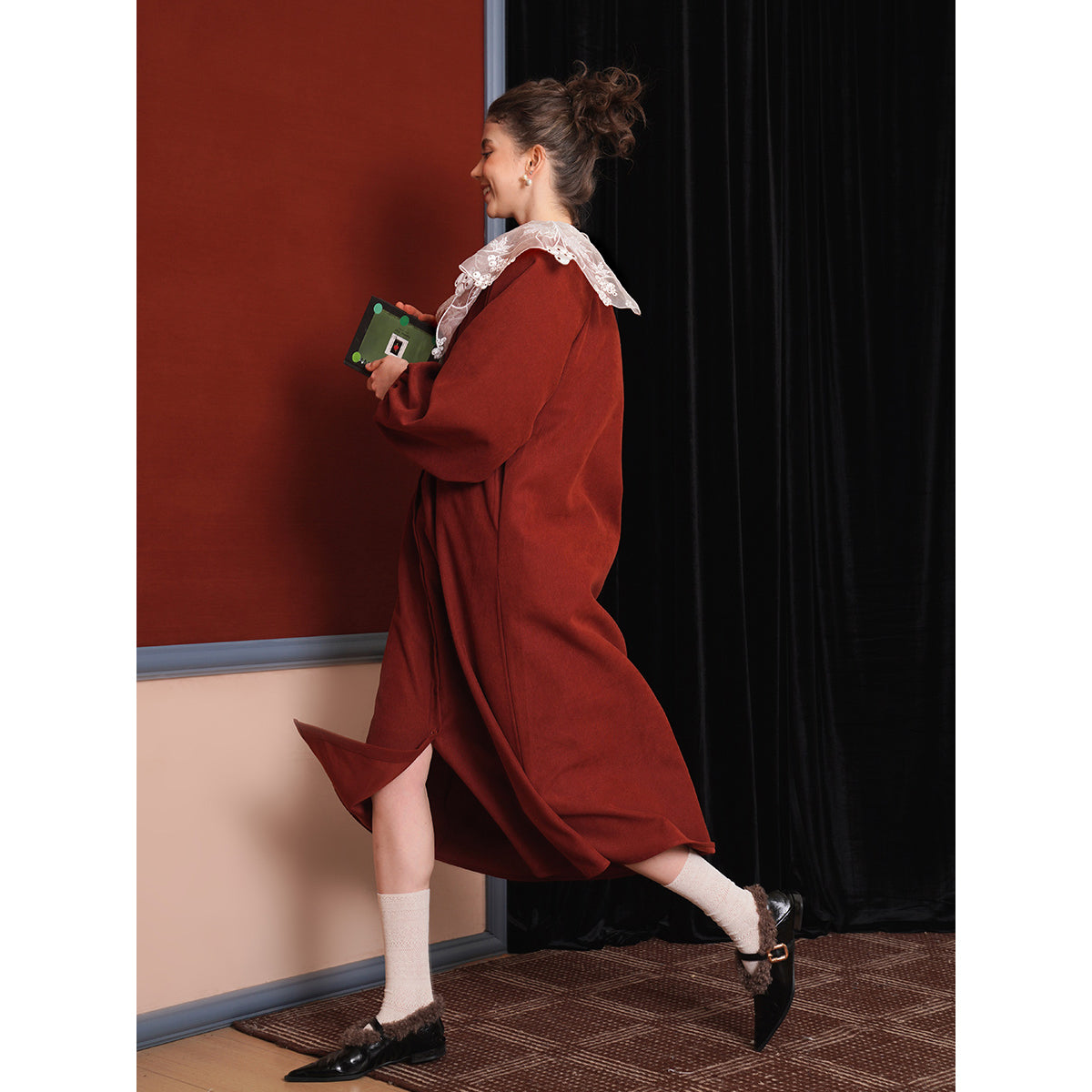 No.840 Prince レトロモダンなワンピース(,,・ω・,,)♡LL No.840 Prince レトロモダンなワンピース(,,・ω・,,)♡LL No.840