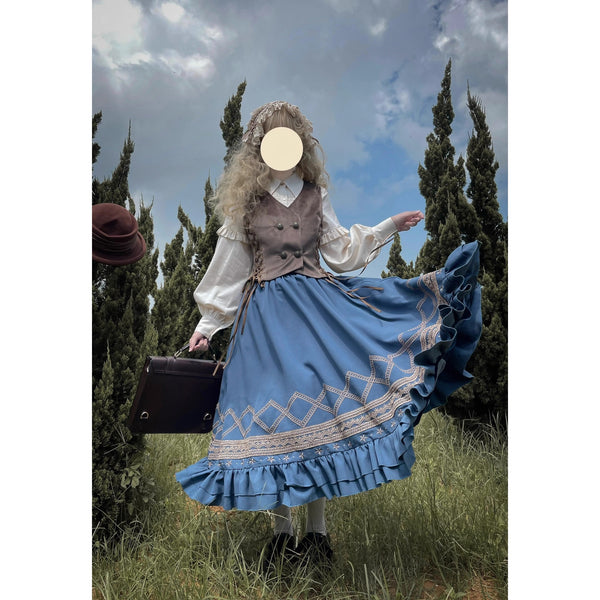 邸宅のお嬢様のクラシカルベスト