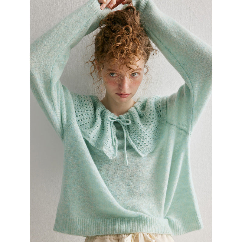 Pastel Colored Mohair Knit