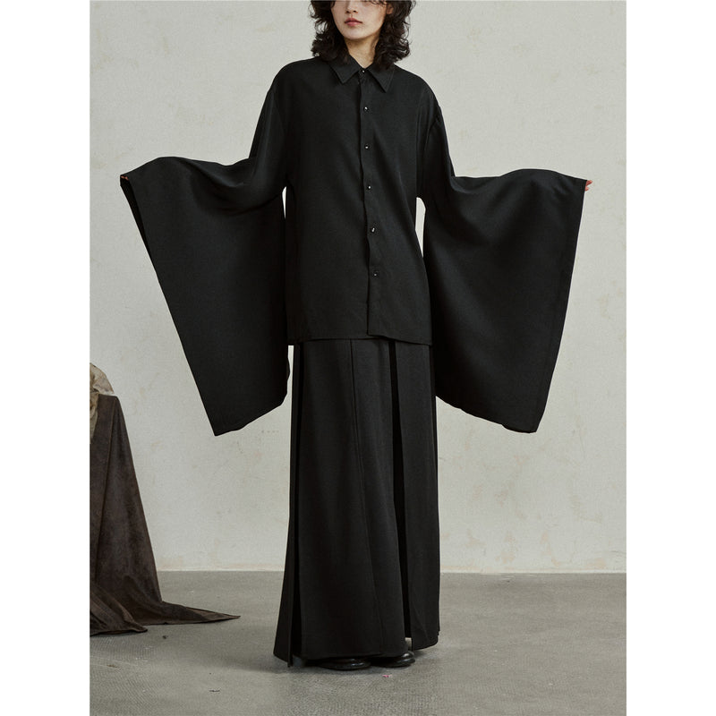 Black Haori Blouse