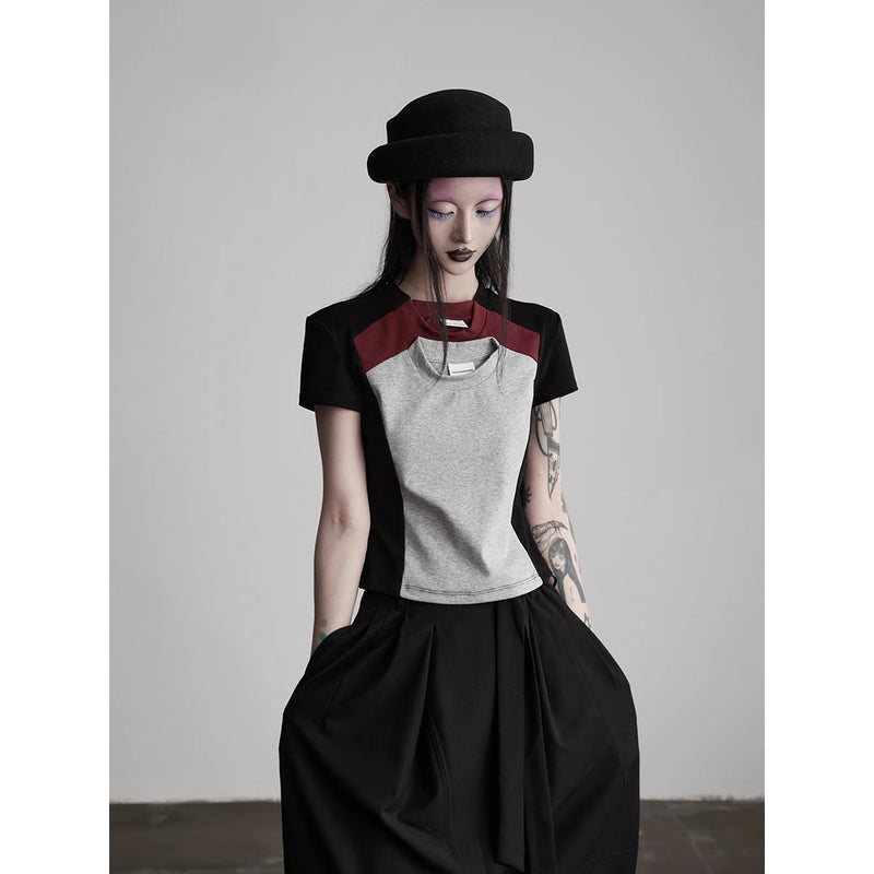Panel Switch Gothic T-Shirt
