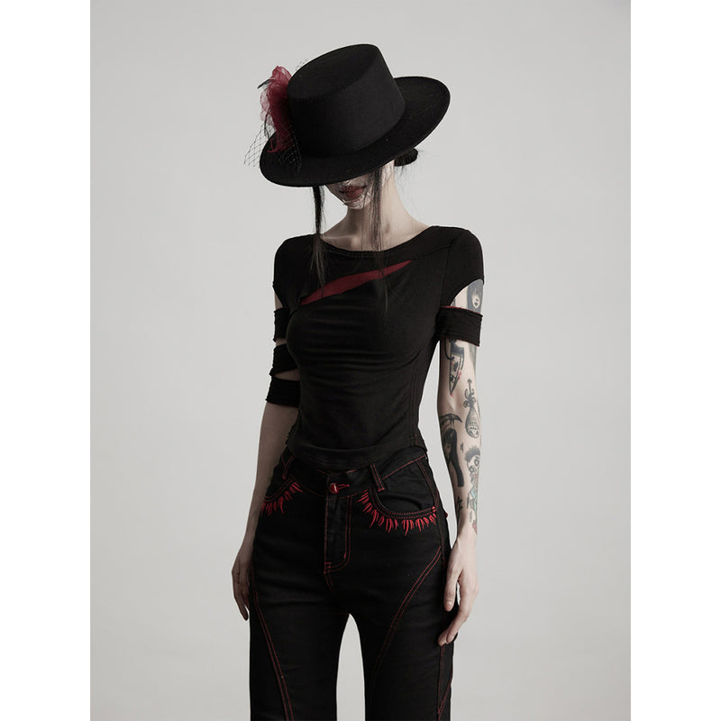 Violence Bandage Knit T-shirt