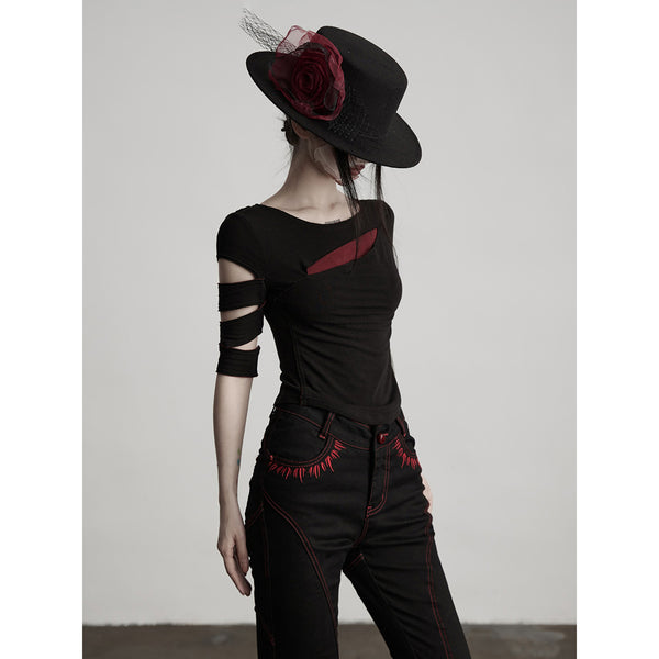 Violence Bandage Knit T-shirt