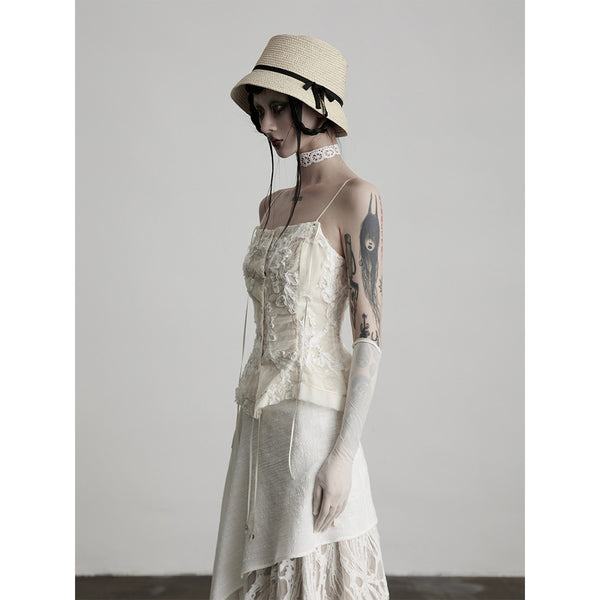 Moonlight Embroidery Camisole Top