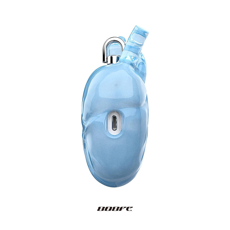 Heart AirPods Case - Light Blue