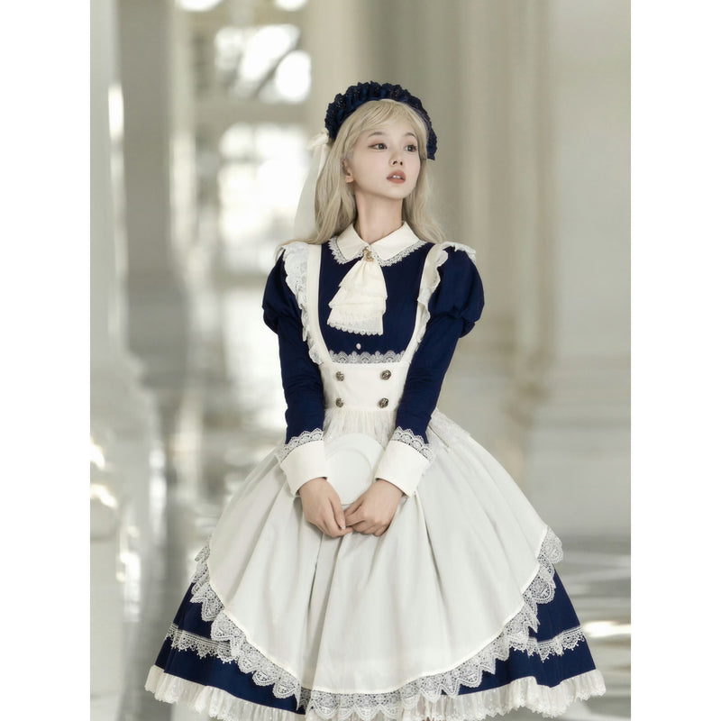 召使いの晩餐会ワンピースとエプロン[2025年10月下旬-11月中旬発送予定]