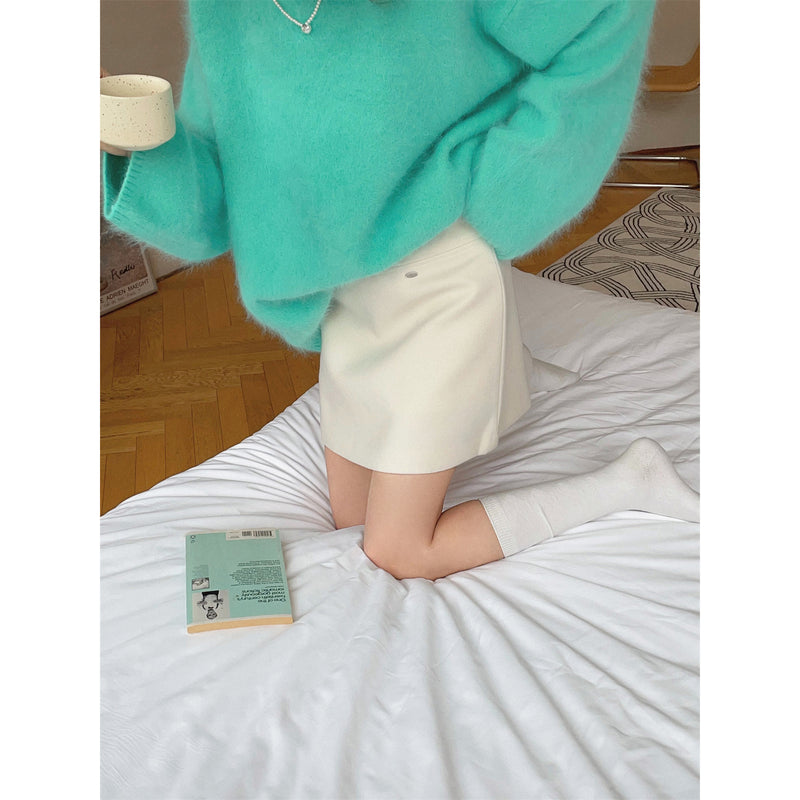 Turquoise Blue Soft Knit Sweater