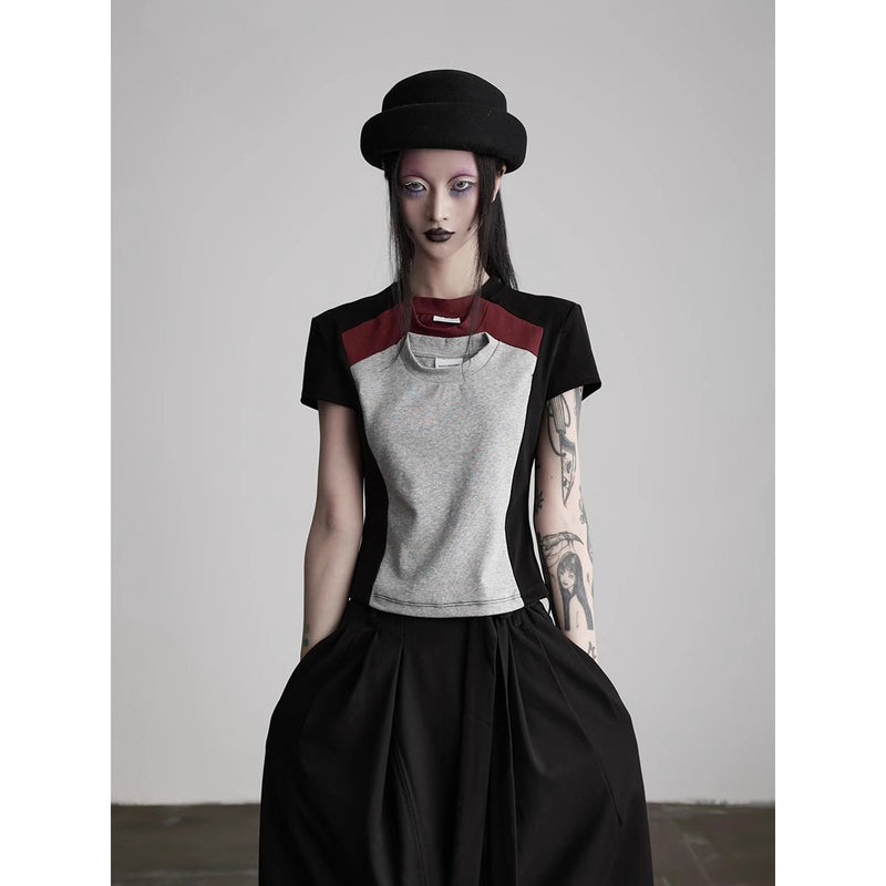 Panel Switch Gothic T-Shirt