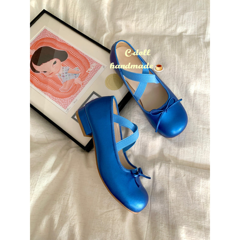 Blue Fairy Ballet Shoes